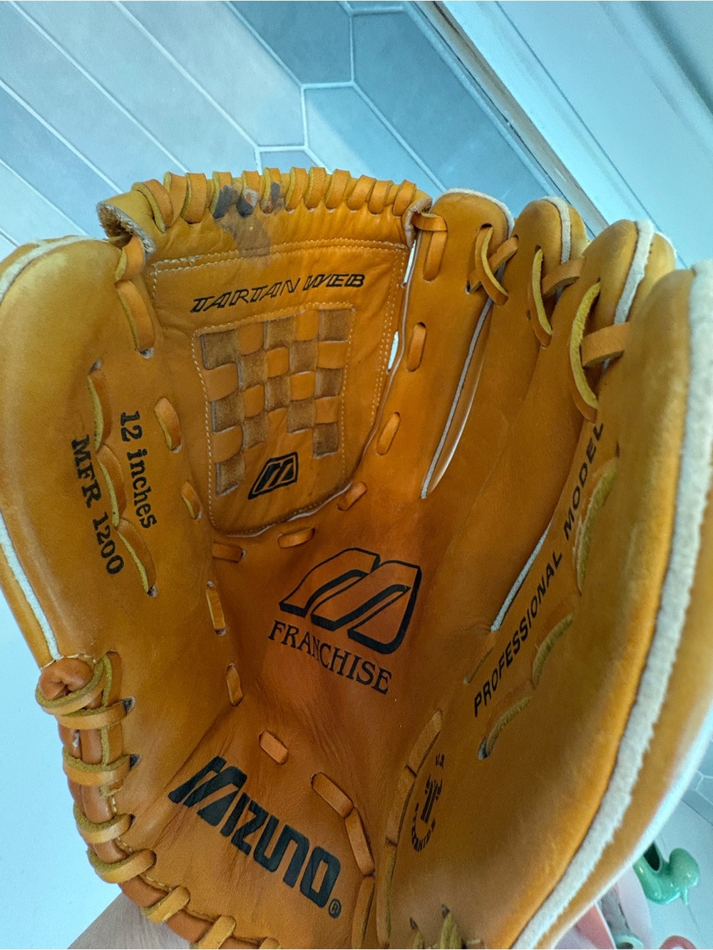 Mizuno Franchise MFR 1200 12" Baseball Glove RHT Steerhide Tartan Web